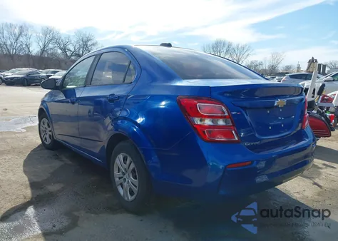 2019 Chevrolet Sonic Ls Auto z USA, uszkodzony, nr VIN 1G1JB5SB4K4148392